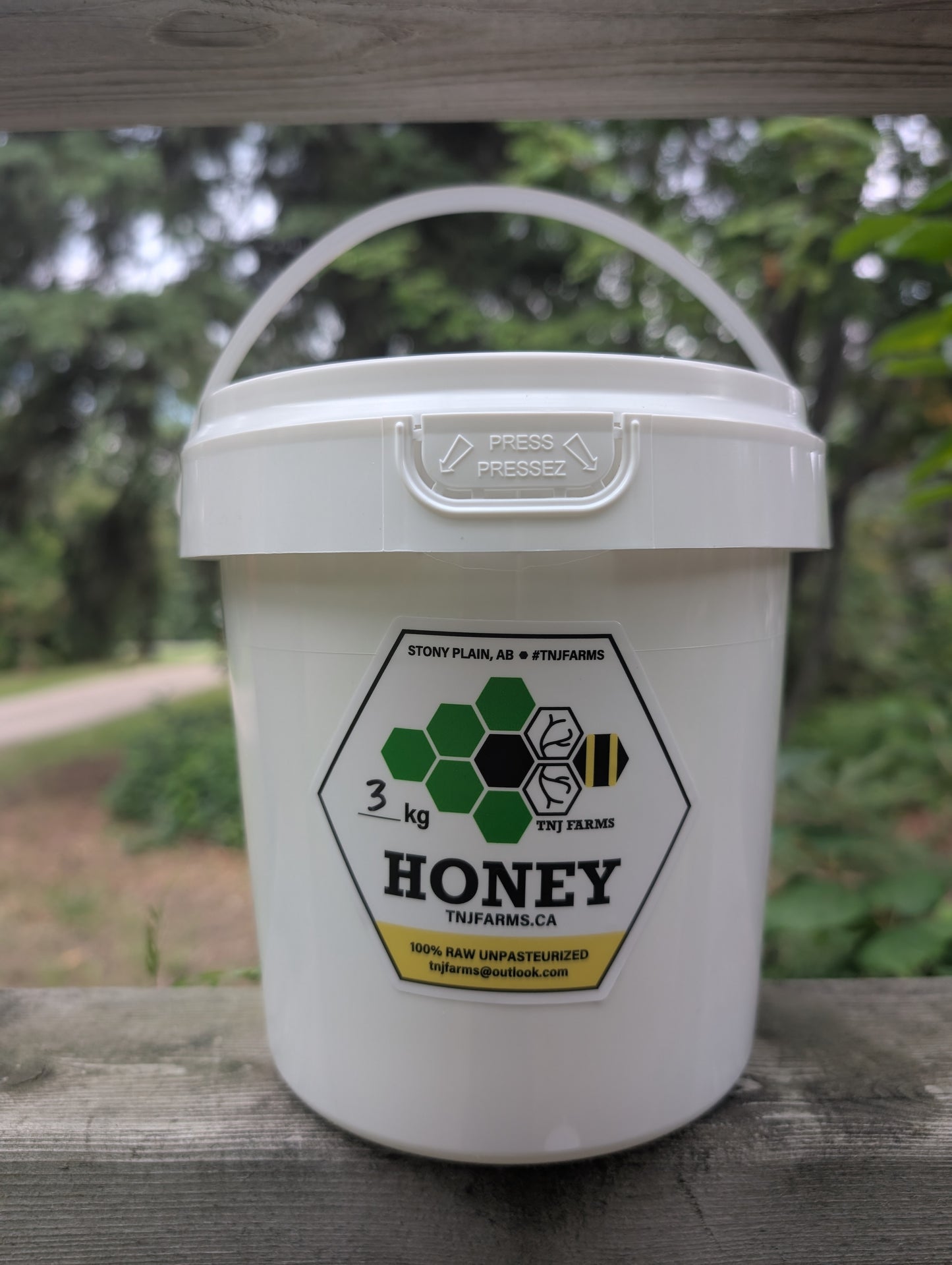 3 Kilogram Unpasteurized Honey