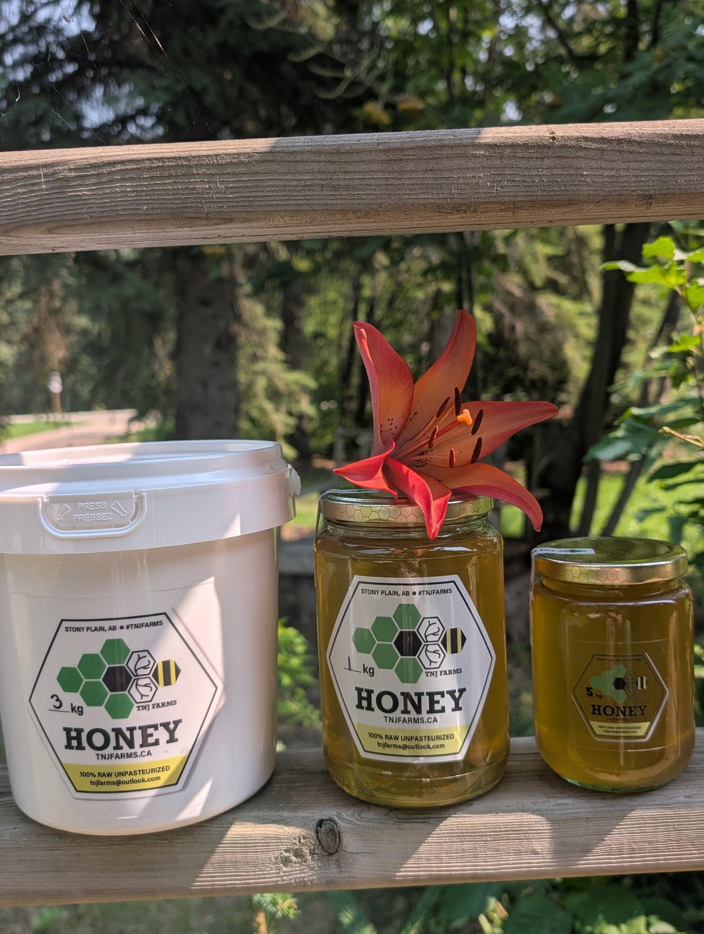 1 Kilogram Unpasteurized Honey
