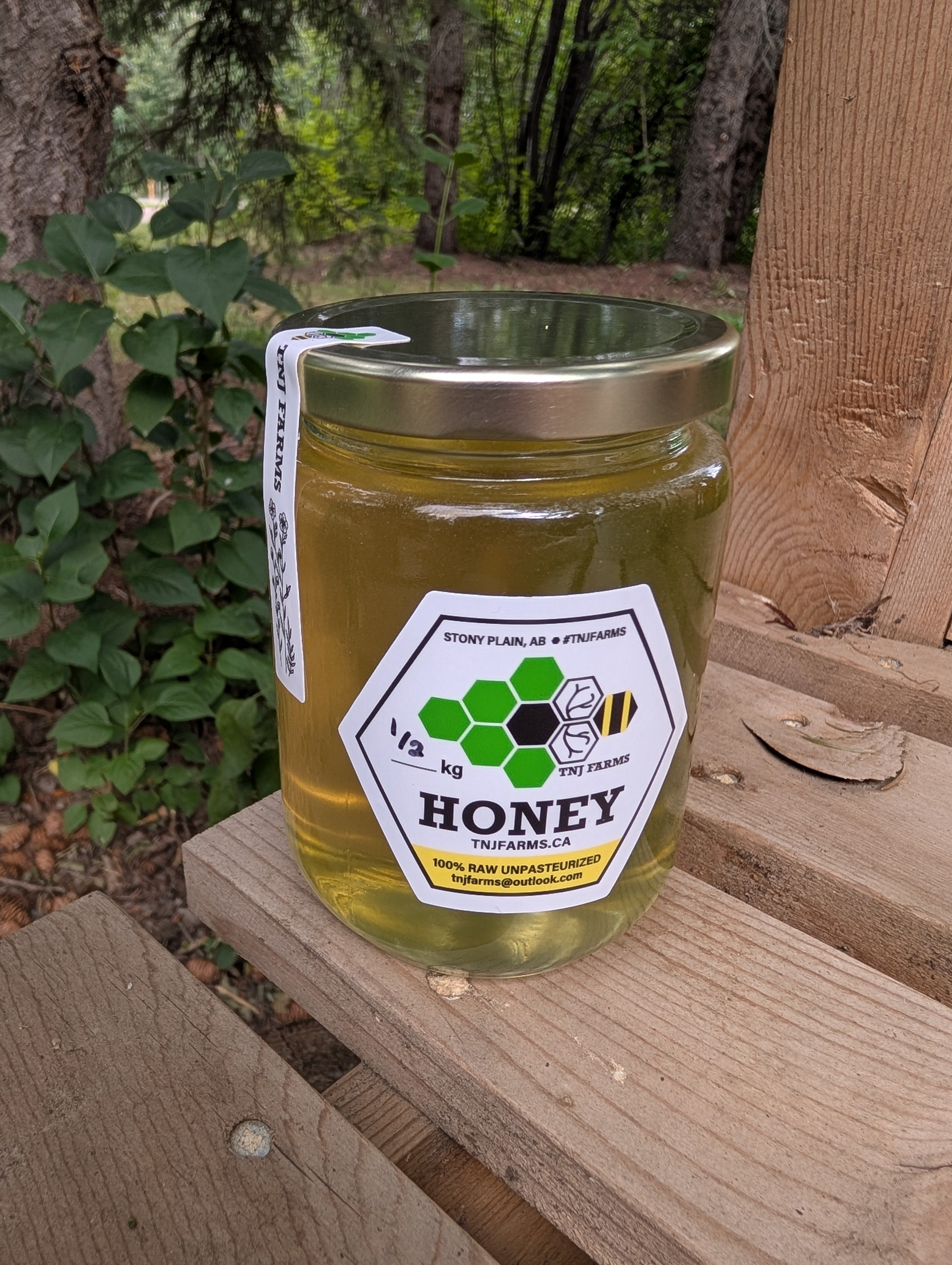 Unpasteurized Items 0.5 Kilogram Unpasteurized Honey – TNJ Farms