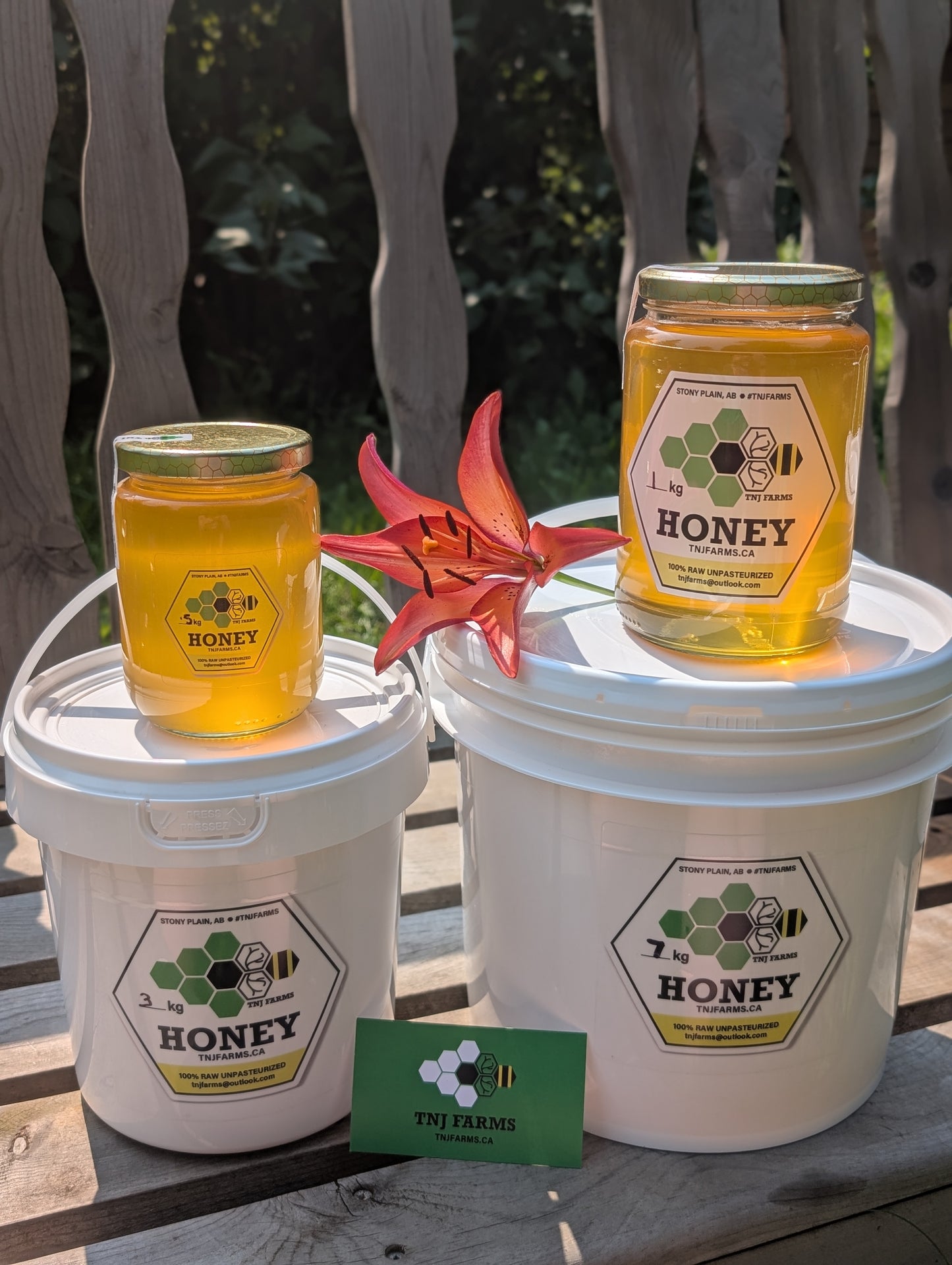 1 Kilogram Unpasteurized Honey
