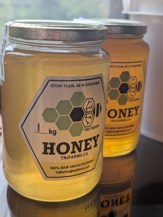 1 Kilogram Unpasteurized Honey