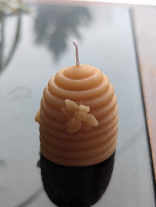 Small Beehive With Bees