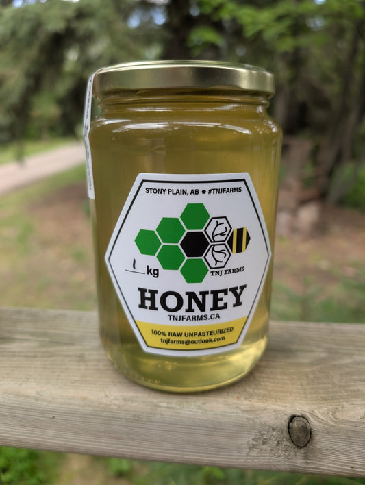 1 Kilogram Unpasteurized Honey